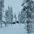 Unser Mökki, mitten im Wald : Saariselkä